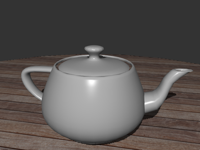 teapot, full lighting